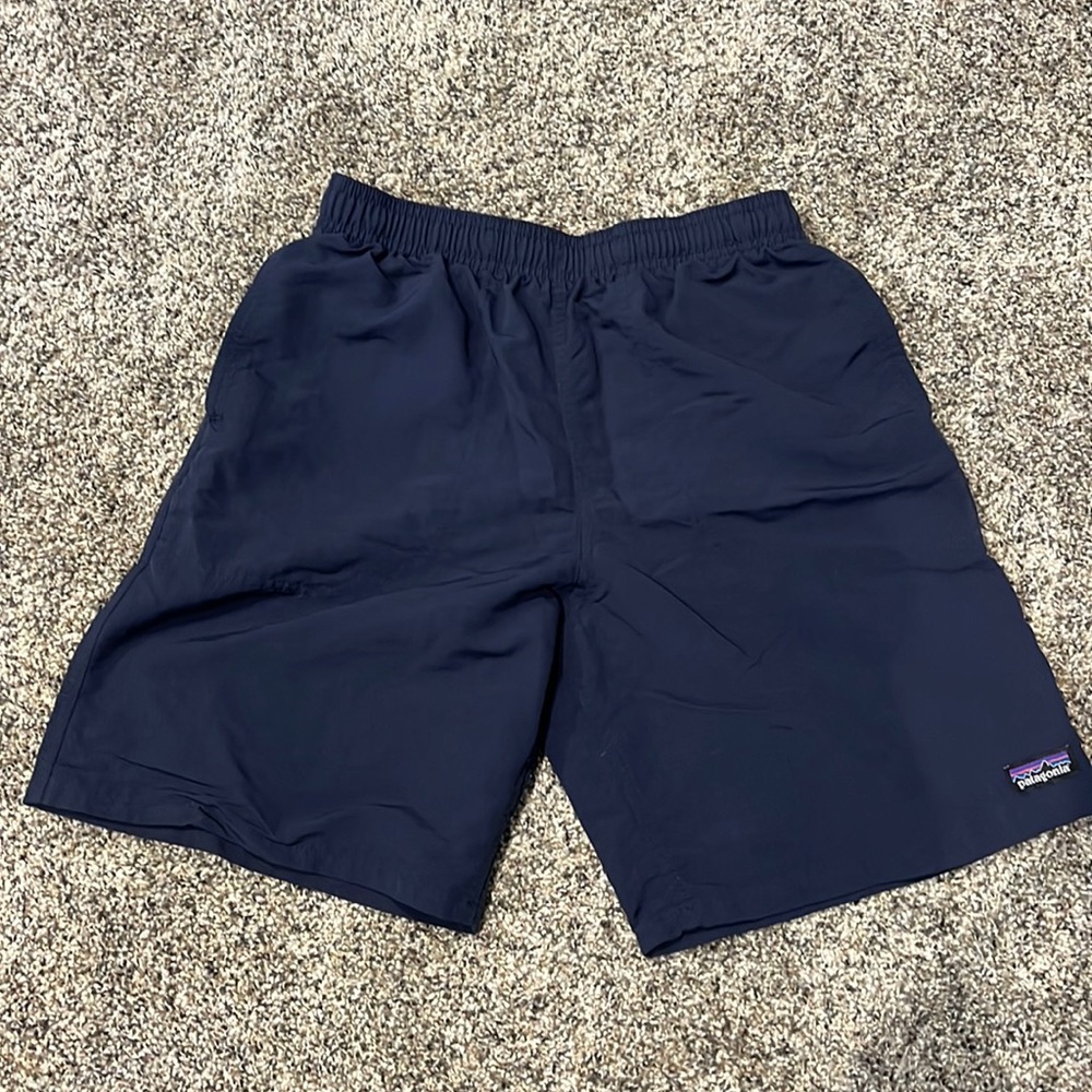 Blue Patagonia shorts